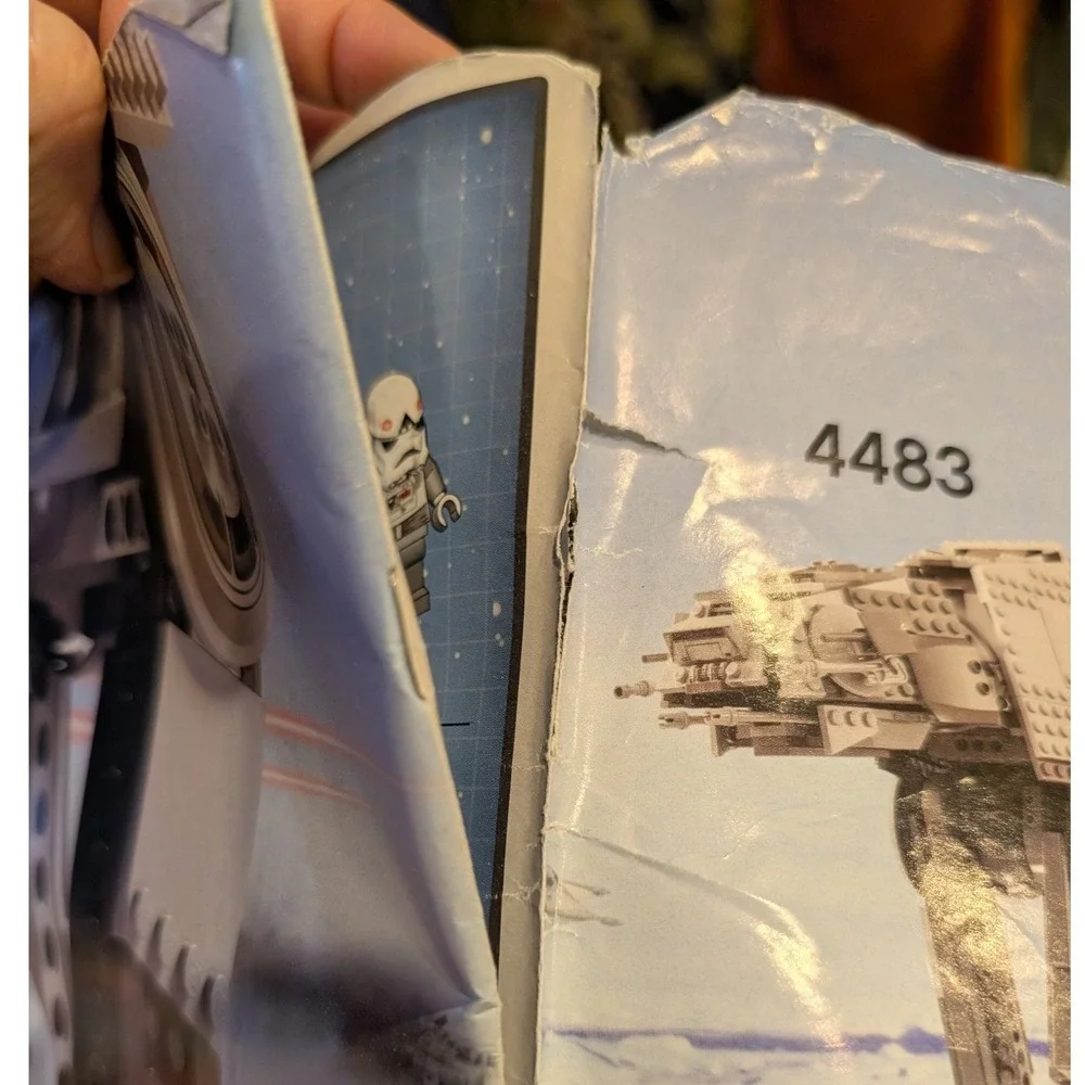 Lego Star‎ Wars Instruction Manuals 4483 AT-AT and 75093 Death Star Final Duel